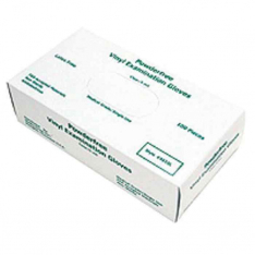 MCR SAFETY 5010M, MED. 5-MIL. DISPOSABLE VINYL GLOVE MEDICAL GRA